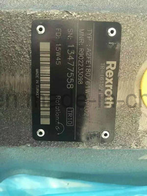 Строительные машины A2fe180 Масляный гидравлический поршневый двигатель для эксплуатации экскаваторов